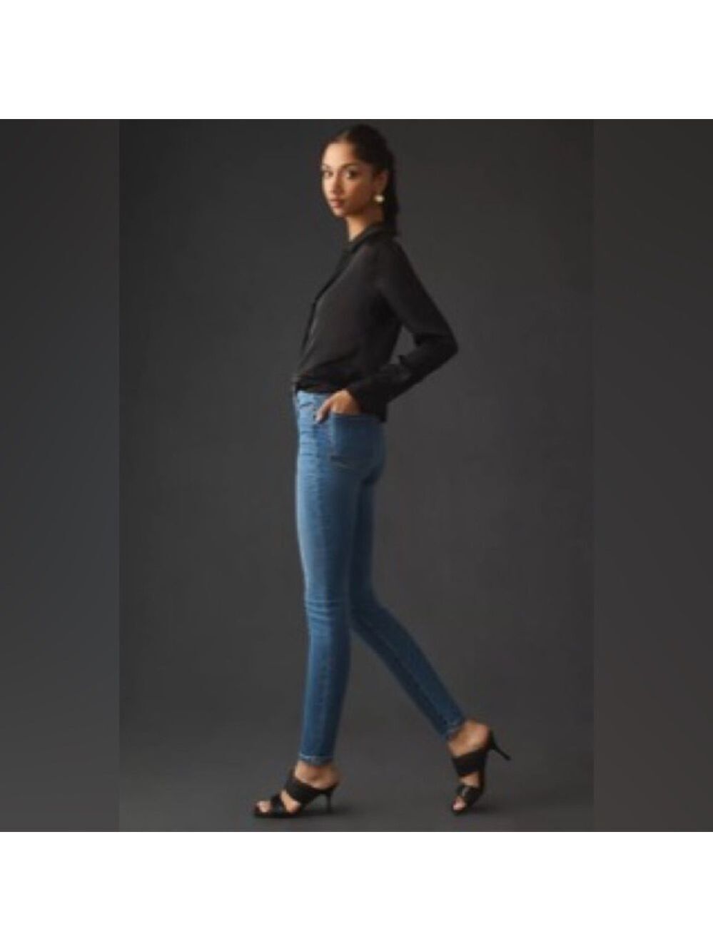 Anthropologie Pilcro High-Rise Skinny Legging Jeans
